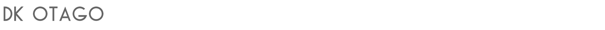 Sample characters DK Otago Font